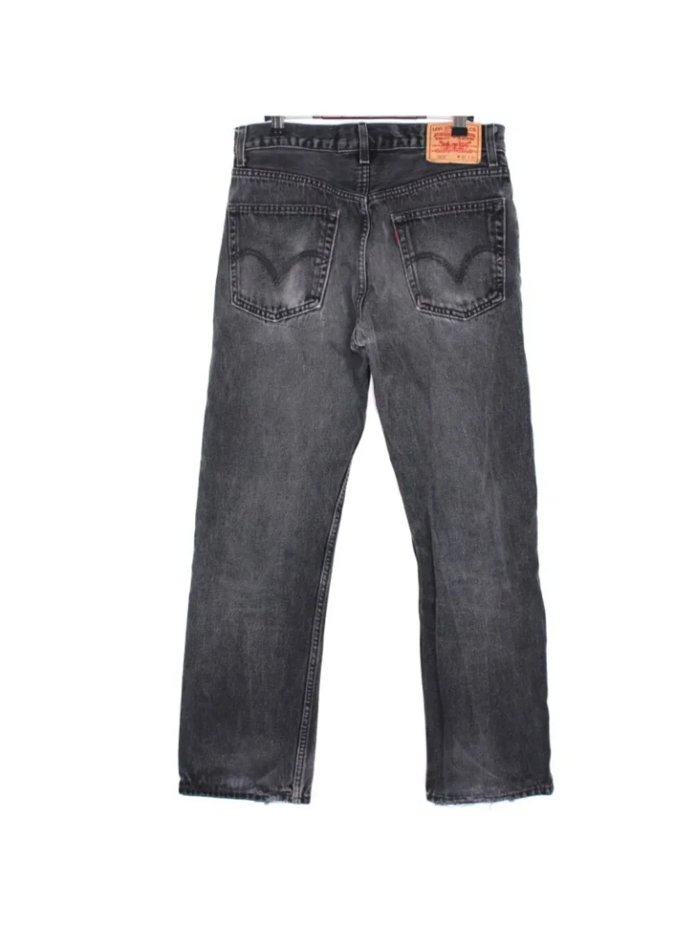 Vintage Levi's Mens 32 x 30 Y2K 505 Straight Leg Black Jeans H1062